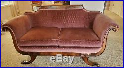 Antique Art Deco Settee Small Couch