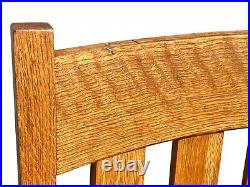 Antique Arts & Crafts / Mission Oak Settee Bench