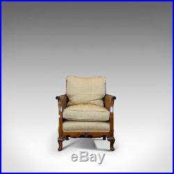 Antique Bergere Suite, English, Beech, Cane, Chair, Sofa, Set, Edwardian C. 1910