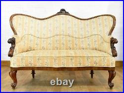 Antique Continental sofa settee