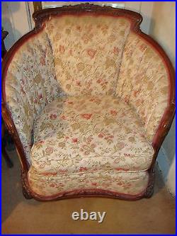 Antique Couch & Matching Chair Beautiful TAKE A LOOK