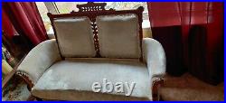 Antique Eastlake Sofa Love Seat Settee 65