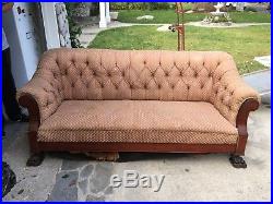 Antique Empire Couch 1880s