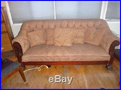 Antique Empire Couch 1880s