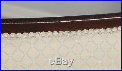 Antique English Regency Mahogany Scroll End Chaise Longue Sofa Couch (c. 1820)