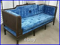 Antique French Bergere Caned Daybed