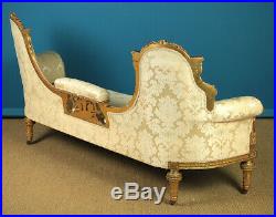 Antique French Giltwood Sofa c. 1870