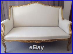 Antique French Loveseat, Settee, Canapé, Sofa
