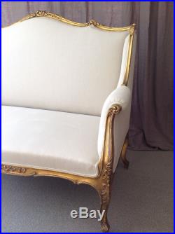 Antique French Loveseat, Settee, Canapé, Sofa