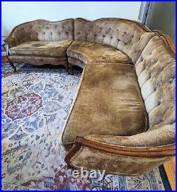 Antique French Provincial 3-Piece Couch