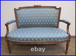 Antique French Settee Loveseat Ornate