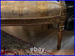 Antique French settee