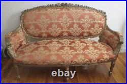 Antique Large 70 Louis XVI Settee Sofa