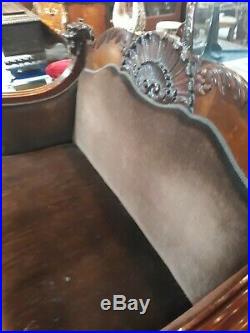 Antique Lionhead European Sofa 1890
