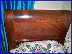 Antique Louis Phillipe Sleigh Day Bed