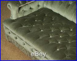Antique Low Upholstered Couch c. 1890