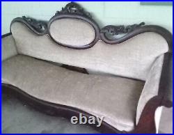 Antique Parlor Sofa Original Condition