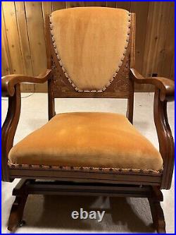 Antique Setee/ParlorSuite 2-pc. Loveseat and Glider