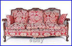 Antique Sofa French Bergere Day Bed Couch Lounge Parlour Salon Walnut Caned