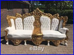 Antique Sofa/settee/couch In Rococo. Worldwide Shipping