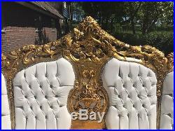 Antique Sofa/settee/couch In Rococo. Worldwide Shipping