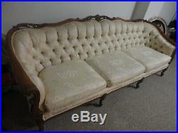 Antique Tufted French Sofa