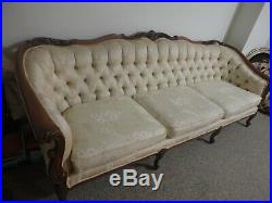 Antique Tufted French Sofa