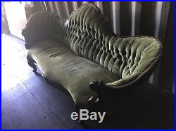 Antique Victorian Couch 1870's-1890's