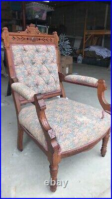 Antique Victorian Parlor Furniture Circa 1870s