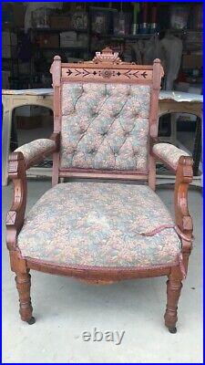 Antique Victorian Parlor Furniture Circa 1870s