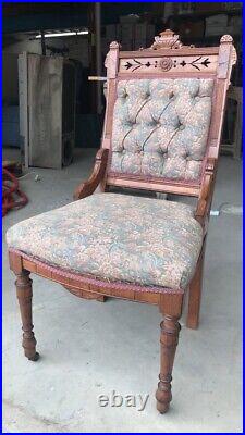 Antique Victorian Parlor Furniture Circa 1870s