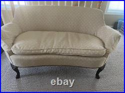Antique Victorian Settee Couch Sofa