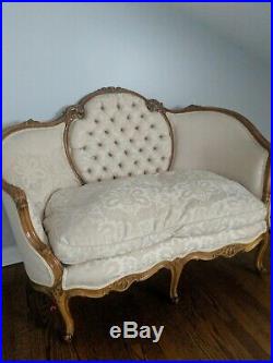 Antique Victorian Settee and Chaise