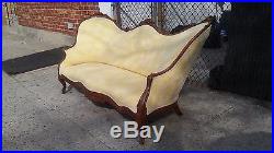 Antique Victorian Style Settee