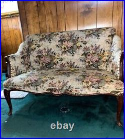 Antique/Vintage love seat Sofa Couch