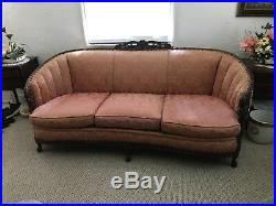 Antique Waldorf sofa and chair