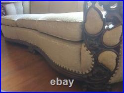 Antique couch and matching chair