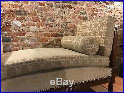 Antique french club meridien day sofa lounger