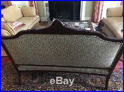 Antique sofa Shell Motif