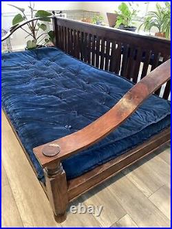 Antique solid wood oversized day bed / daybed / sofa