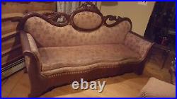 Antique victorian sofa