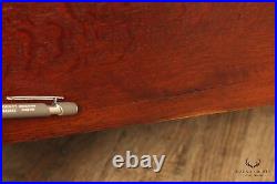 Arts And Crafts Custom Quality Oak Knock Down Settle After Gustav Stickley