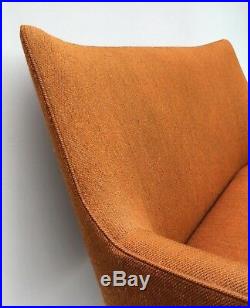 Authentic Hans Wegner Teak AP20 Sofa Lounge Chair Danish Mid Century Modern