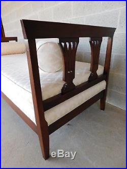 BAKER Chippendale Style Mahogany Day Bed