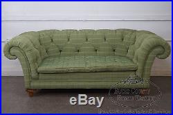 Baker Furniture Company Tufted Channel Back Sofa