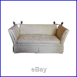 Baker Knole Upholstered Sofa Excellent Condition