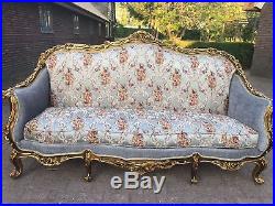 Beautiful Antique French Sofa/love Seat/settee 1880 Louis Xvi. Worldwide Shipping
