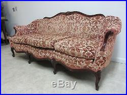 Beautiful Custom Antique French Carved Sofa Love Seat Couch Chaise