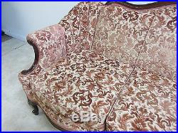 Beautiful Custom Antique French Carved Sofa Love Seat Couch Chaise