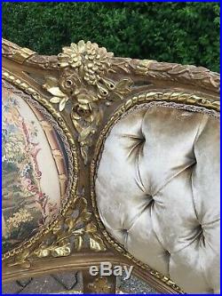 Beautiful Unique French Louis XVI Style Sofa